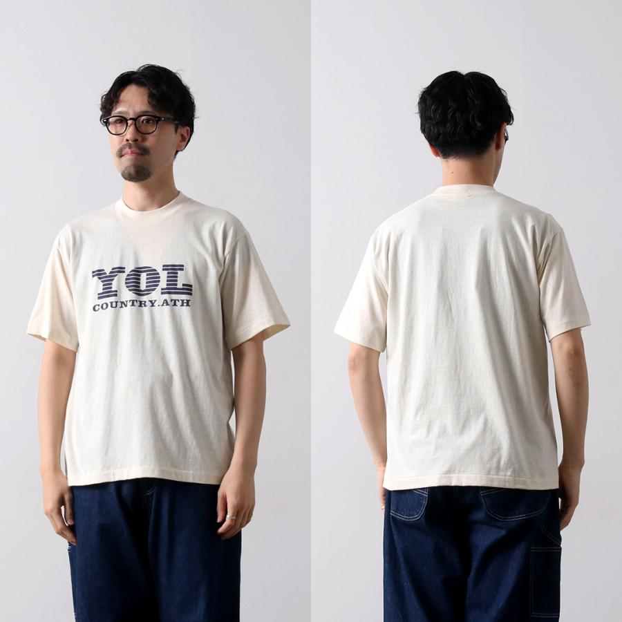 UNDYED（アンダイド） 無染色オーガニックコットン プリントTシャツ YOL / メンズ 半袖 綿 日本製 | UNDYED | 15