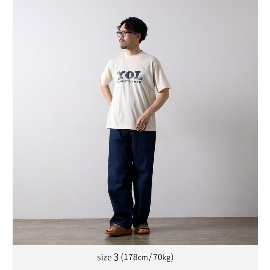 UNDYED（アンダイド） 無染色オーガニックコットン プリントTシャツ YOL / メンズ 半袖 綿 日本製 | UNDYED | 06