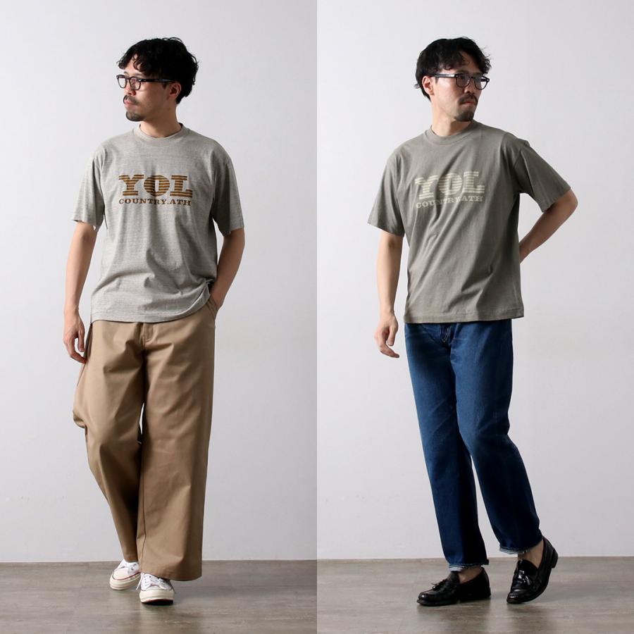 UNDYED（アンダイド） 無染色オーガニックコットン プリントTシャツ YOL / メンズ 半袖 綿 日本製 | UNDYED | 07
