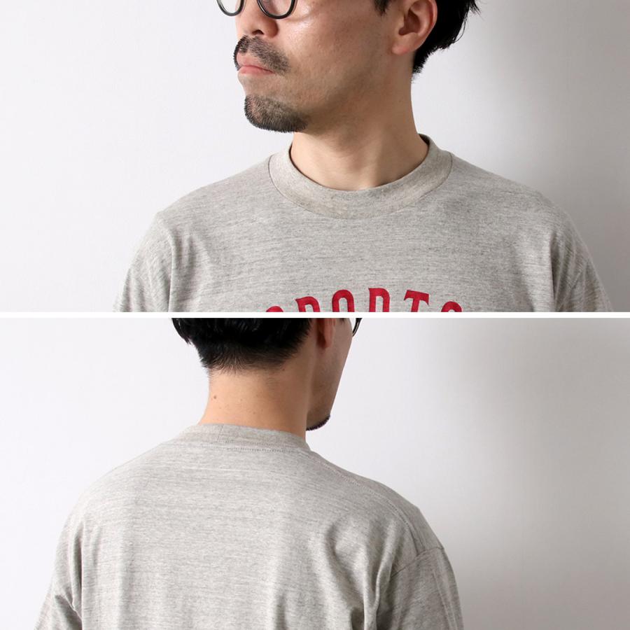 UNDYED（アンダイド） 無染色オーガニックコットン プリントTシャツ SPORTS CAMPS / メンズ 半袖 綿 日本製 | UNDYED | 13