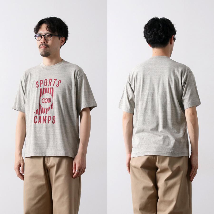 UNDYED（アンダイド） 無染色オーガニックコットン プリントTシャツ SPORTS CAMPS / メンズ 半袖 綿 日本製 | UNDYED | 15