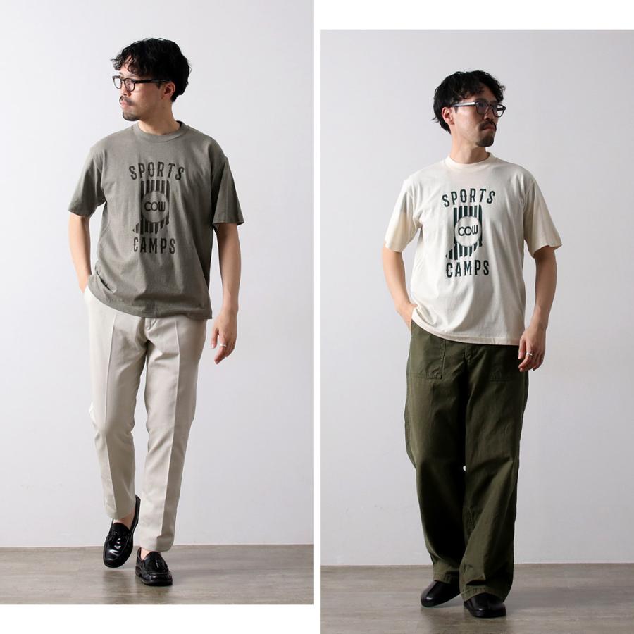 UNDYED（アンダイド） 無染色オーガニックコットン プリントTシャツ SPORTS CAMPS / メンズ 半袖 綿 日本製 | UNDYED | 16