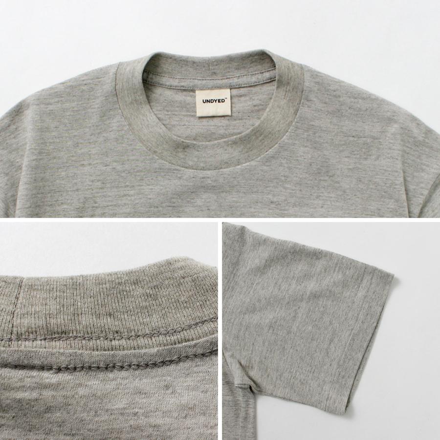 UNDYED（アンダイド） 無染色オーガニックコットン プリントTシャツ SPORTS CAMPS / メンズ 半袖 綿 日本製 | UNDYED | 17