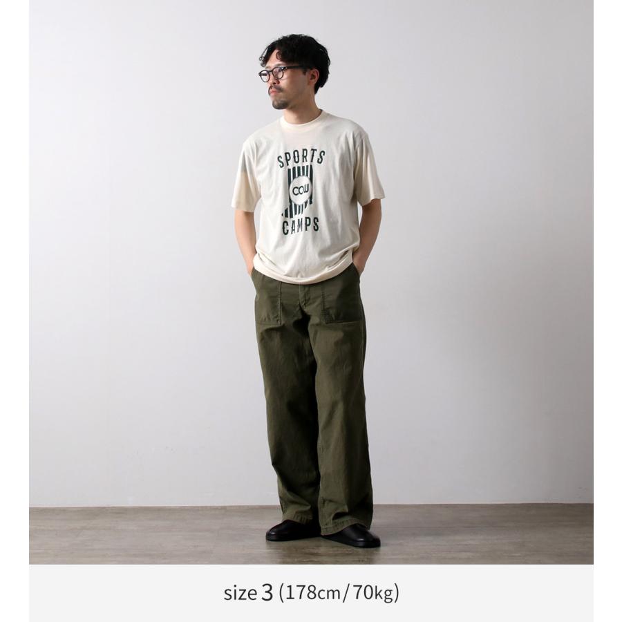 UNDYED（アンダイド） 無染色オーガニックコットン プリントTシャツ SPORTS CAMPS / メンズ 半袖 綿 日本製 | UNDYED | 06
