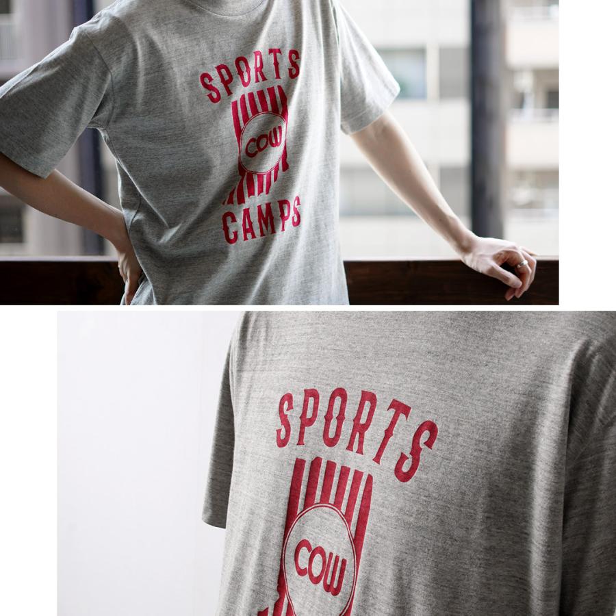 UNDYED（アンダイド） 無染色オーガニックコットン プリントTシャツ SPORTS CAMPS / メンズ 半袖 綿 日本製 | UNDYED | 11