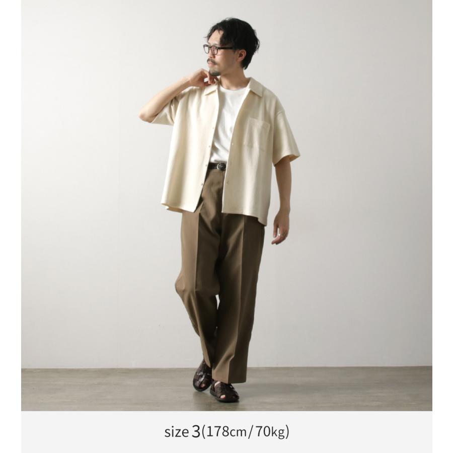 UNDYED（アンダイド） 無染色オーガニックコットン ワッフル ショート