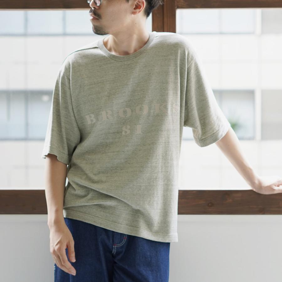 UNDYED（アンダイド） 無染色オーガニックコットン 18GG ニットソー BROOKS81 / メンズ Tシャツ 半袖 綿 | UNDYED | 11