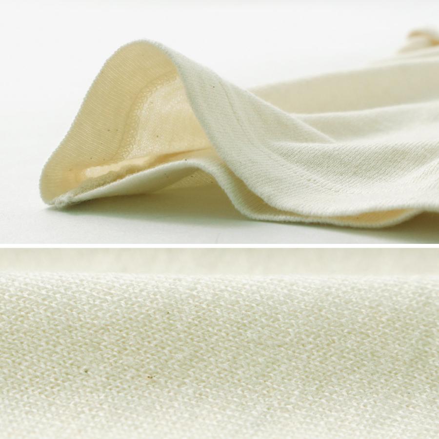 UNDYED（アンダイド） 無染色オーガニックコットン 18GG ニットソー BROOKS81 / メンズ Tシャツ 半袖 綿 | UNDYED | 08