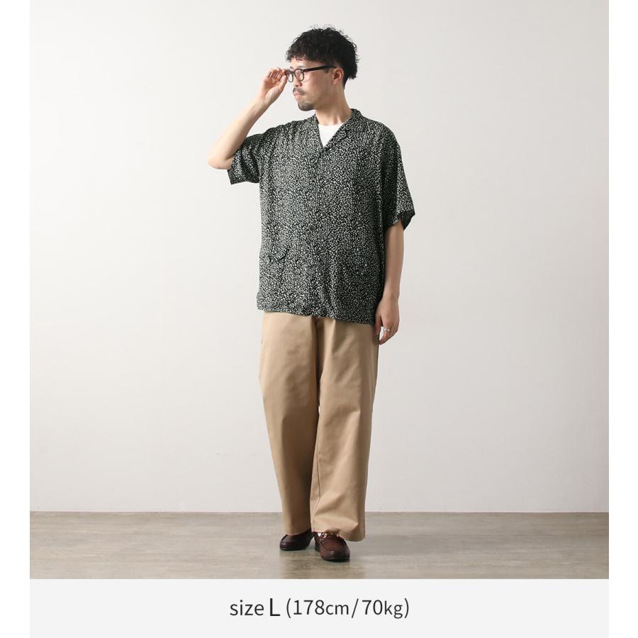 TOWNCRAFT（タウンクラフト） レーヨン ビーチシャツ / メンズ シャツ 半袖 レーヨン 総柄 | TOWNCRAFT | 03