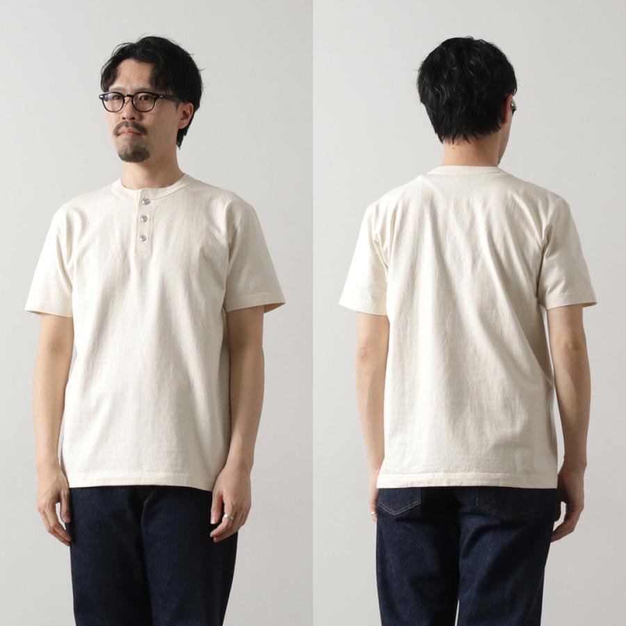 BARNS（バーンズ） 小寸編み ヘンリーネック 半袖 Tシャツ SP ボタンワークス / メンズ コットン | BARNS OUTFITTERS | 15