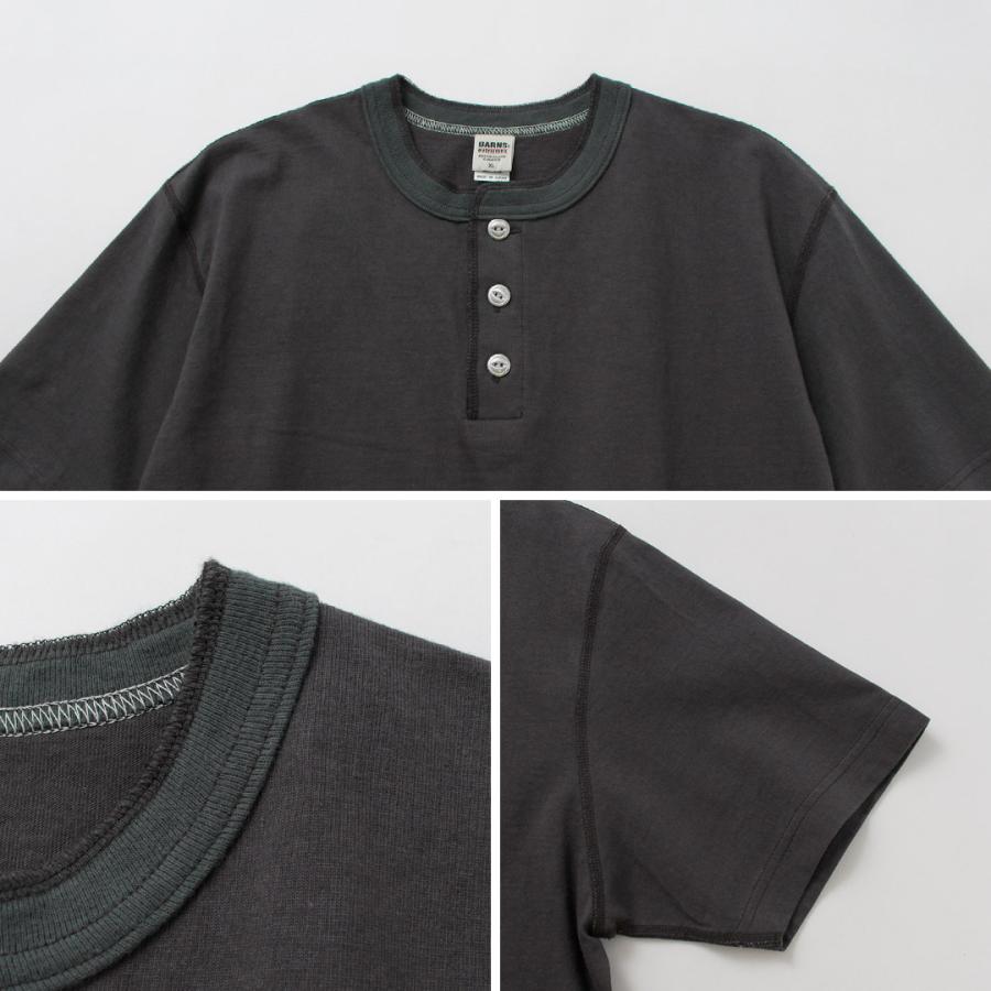 BARNS（バーンズ） 小寸編み ヘンリーネック 半袖 Tシャツ SP ボタンワークス / メンズ コットン | BARNS OUTFITTERS | 17