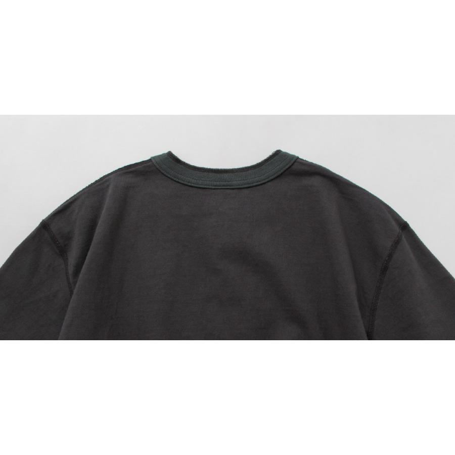 BARNS（バーンズ） 小寸編み ヘンリーネック 半袖 Tシャツ SP ボタンワークス / メンズ コットン | BARNS OUTFITTERS | 18