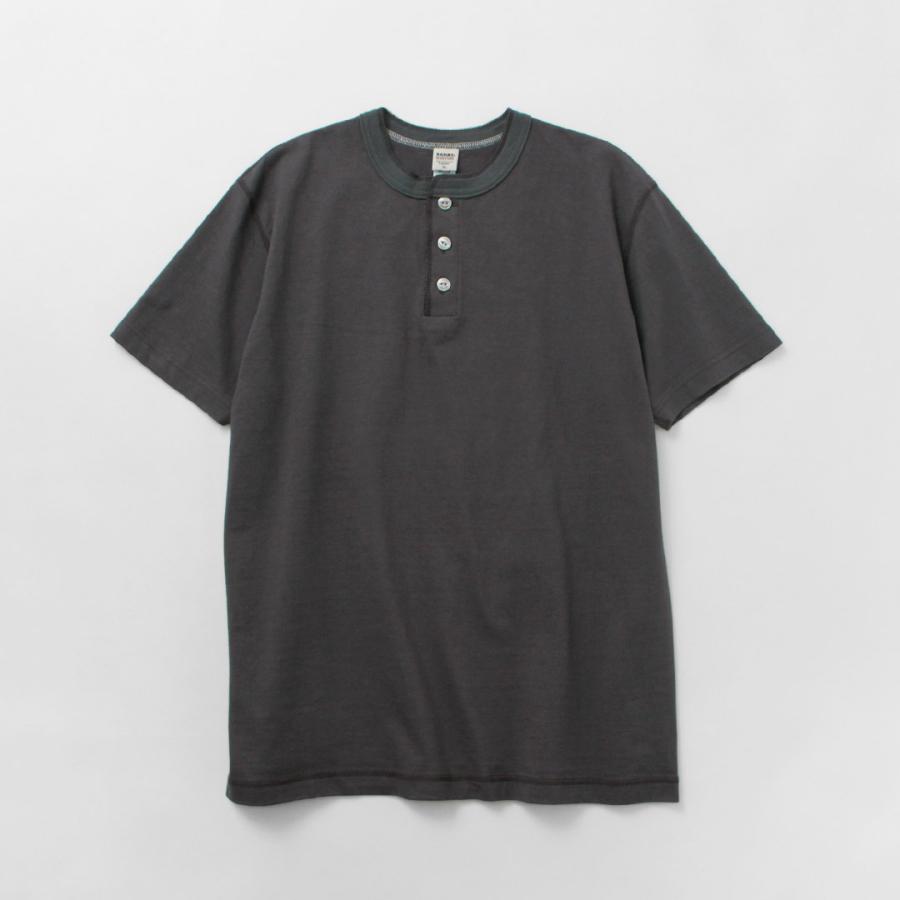 BARNS（バーンズ） 小寸編み ヘンリーネック 半袖 Tシャツ SP ボタンワークス / メンズ コットン | BARNS OUTFITTERS | 05