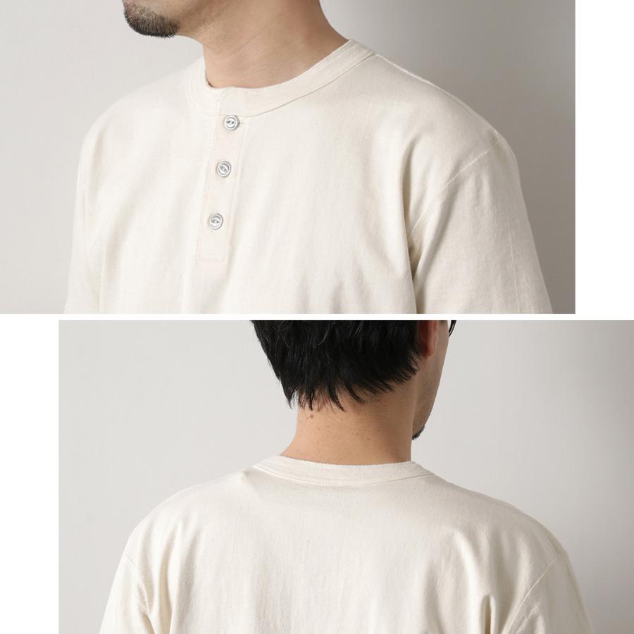 BARNS（バーンズ） 小寸編み ヘンリーネック 半袖 Tシャツ SP ボタンワークス / メンズ コットン | BARNS OUTFITTERS | 10