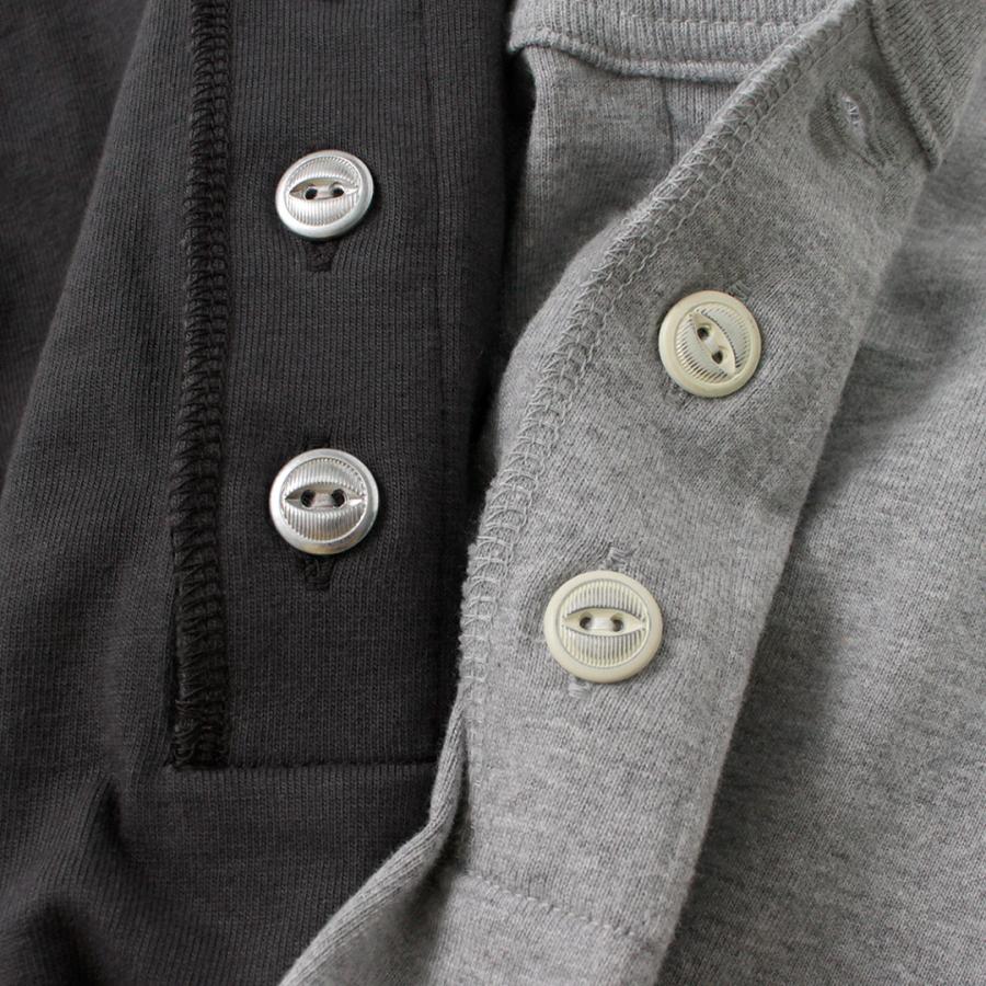 BARNS（バーンズ） 小寸編み ヘンリーネック 半袖 Tシャツ SP ボタンワークス / メンズ コットン | BARNS OUTFITTERS | 12