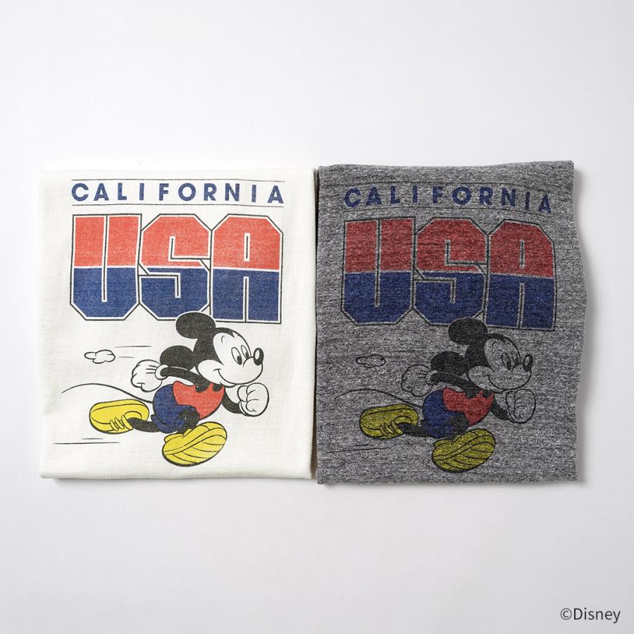 BARNS（バーンズ） 吊り編み ミッキー Tシャツ USA CALIFORNIA 日本製 / 半袖 プリント メンズ | BARNS OUTFITTERS | 12
