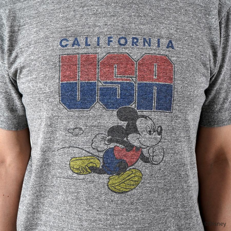 BARNS（バーンズ） 吊り編み ミッキー Tシャツ USA CALIFORNIA 日本製 / 半袖 プリント メンズ | BARNS OUTFITTERS | 07