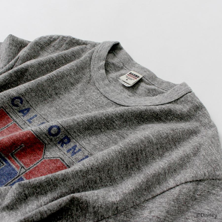 BARNS（バーンズ） 吊り編み ミッキー Tシャツ USA CALIFORNIA 日本製 / 半袖 プリント メンズ | BARNS OUTFITTERS | 10