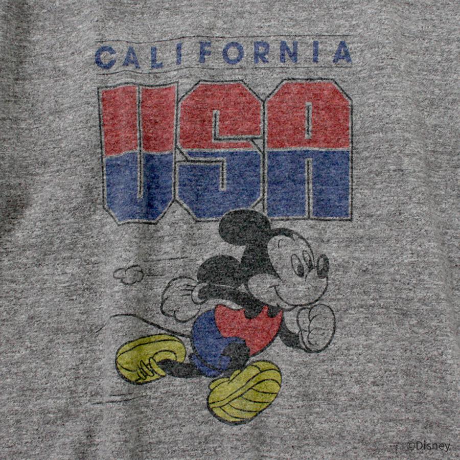 BARNS（バーンズ） 吊り編み ミッキー Tシャツ USA CALIFORNIA / 半袖 プリント メンズ 日本製 TSURI-AMI MICKEY TEE | BARNS OUTFITTERS | 11
