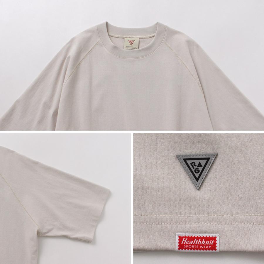 HEALTHKNIT（ヘルスニット）×RAG 別注 ラグラン S/S ワイドTシャツ オープンエンド ドライジャージ 抗菌・防臭加工 速乾 | Healthknit | 18