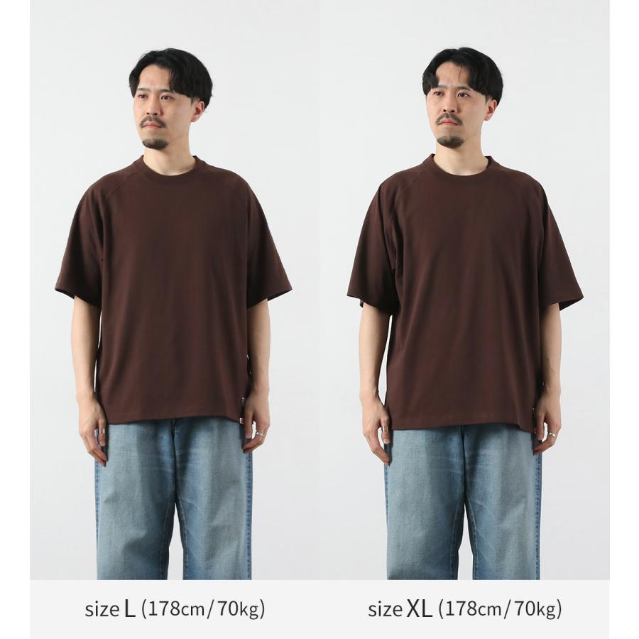 HEALTHKNIT（ヘルスニット）×RAG 別注 ラグラン S/S ワイドTシャツ オープンエンド ドライジャージ 抗菌・防臭加工 速乾 | Healthknit | 11