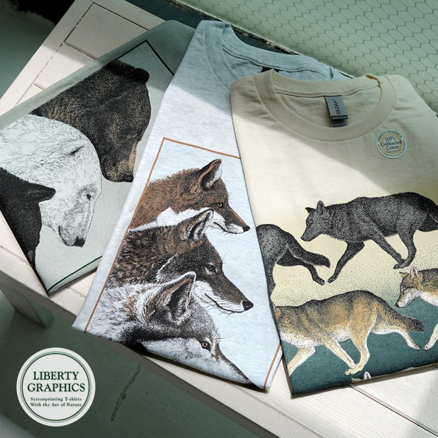 LIBERTY GRAPHICS（リバティ グラフィックス） ワイルド アニマル プリント TEE / カットソー 半袖 ユニセックス | LIBERTY GRAPHICS
