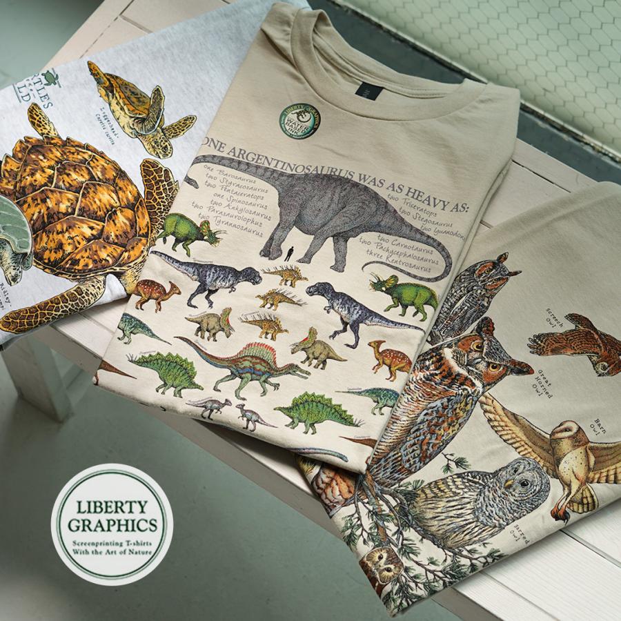 LIBERTY GRAPHICS（リバティ グラフィックス） アニマル プリント Tシャツ / カットソー 半袖 ユニセックス 動物 | LIBERTY GRAPHICS