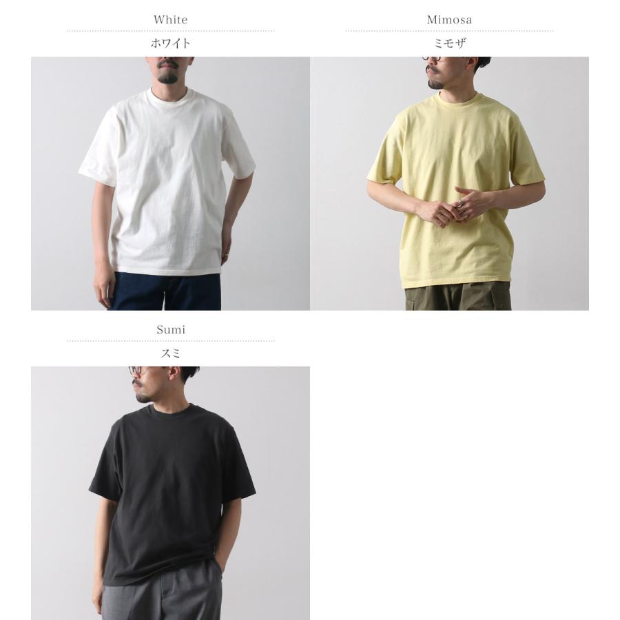 FLISTFIA（フリストフィア） 吊り編み クルーネックTシャツ / メンズ 半袖 無地 日本製 | FLISTFIA | 04