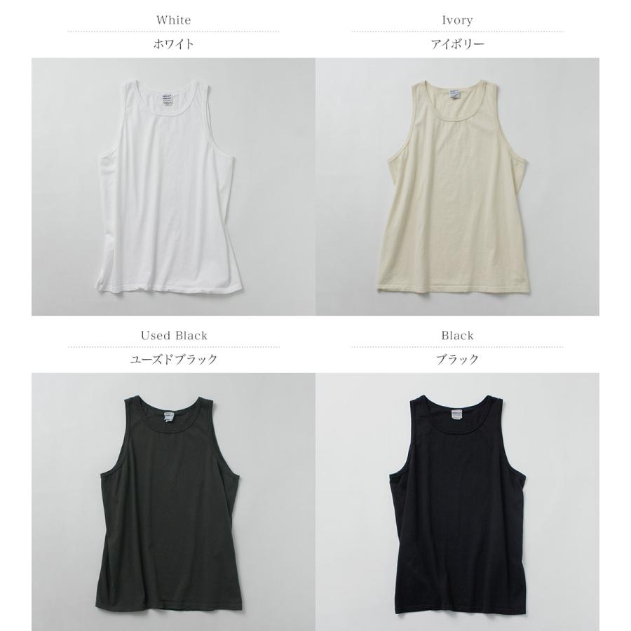 WALLA WALLA SPORT（ワラワラスポーツ） ソリッド タンクトップ / メンズ ノースリーブ コットン 綿 | WALLA WALLA SPORT | 05