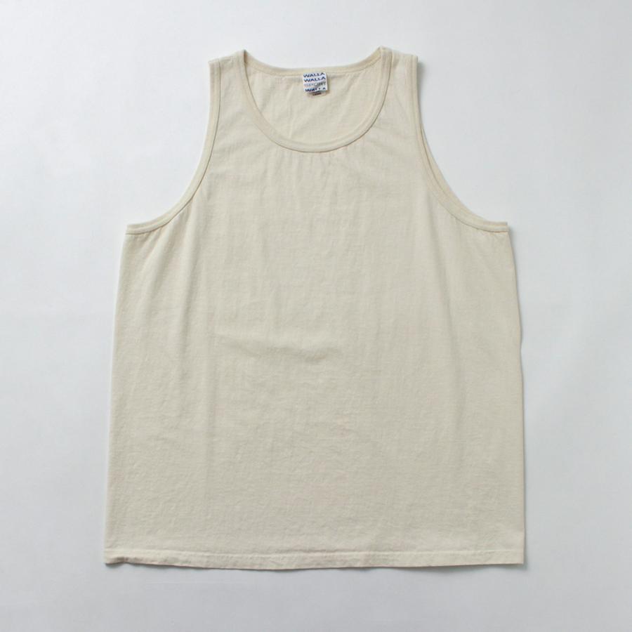 WALLA WALLA SPORT（ワラワラスポーツ） ソリッド タンクトップ / メンズ ノースリーブ コットン 綿 | WALLA WALLA SPORT | 06