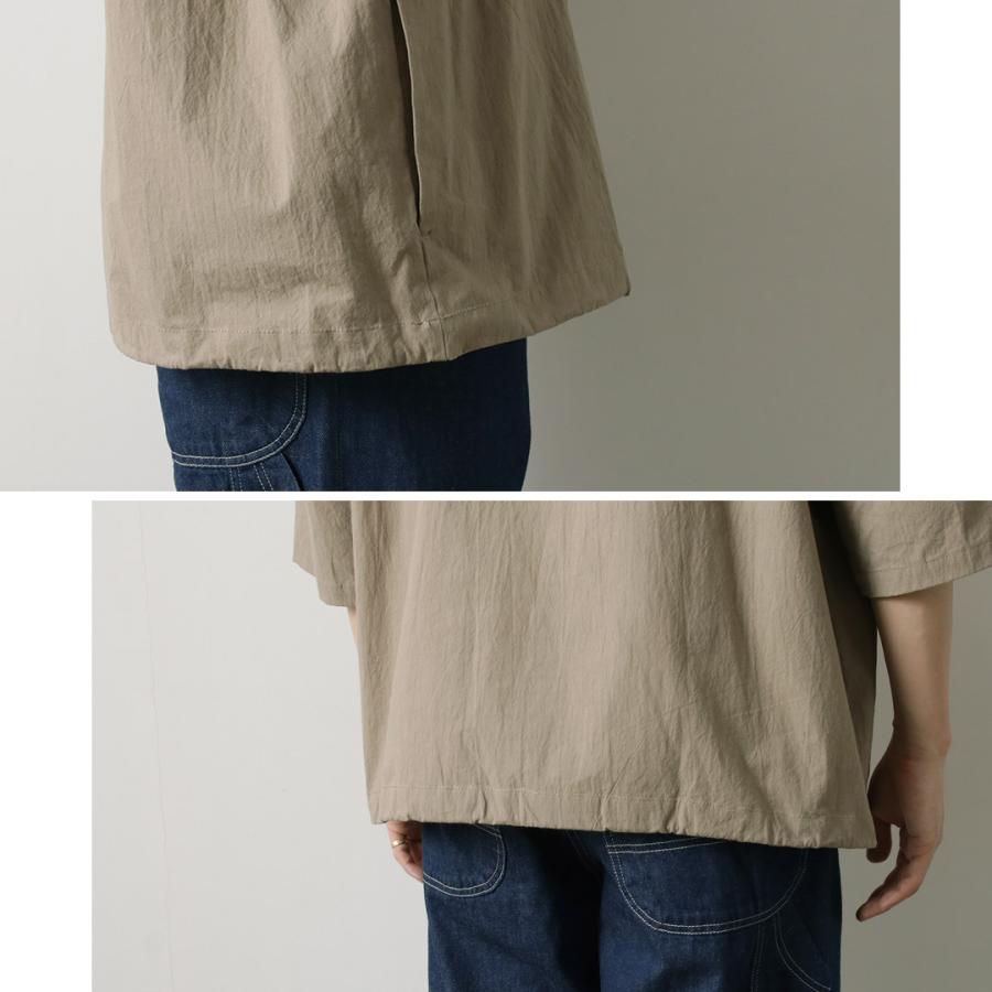 BASISBROEK（バージスブルック） ドーレン オープンカラーシャツ / メンズ 開襟 半袖 五分袖 ポケット コットン 綿100 | BASISBROEK | 14