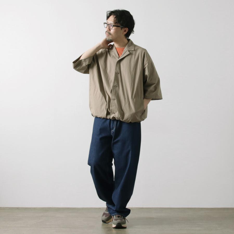 BASISBROEK（バージスブルック） ドーレン オープンカラーシャツ / メンズ 開襟 半袖 五分袖 ポケット コットン 綿100 | BASISBROEK | 06