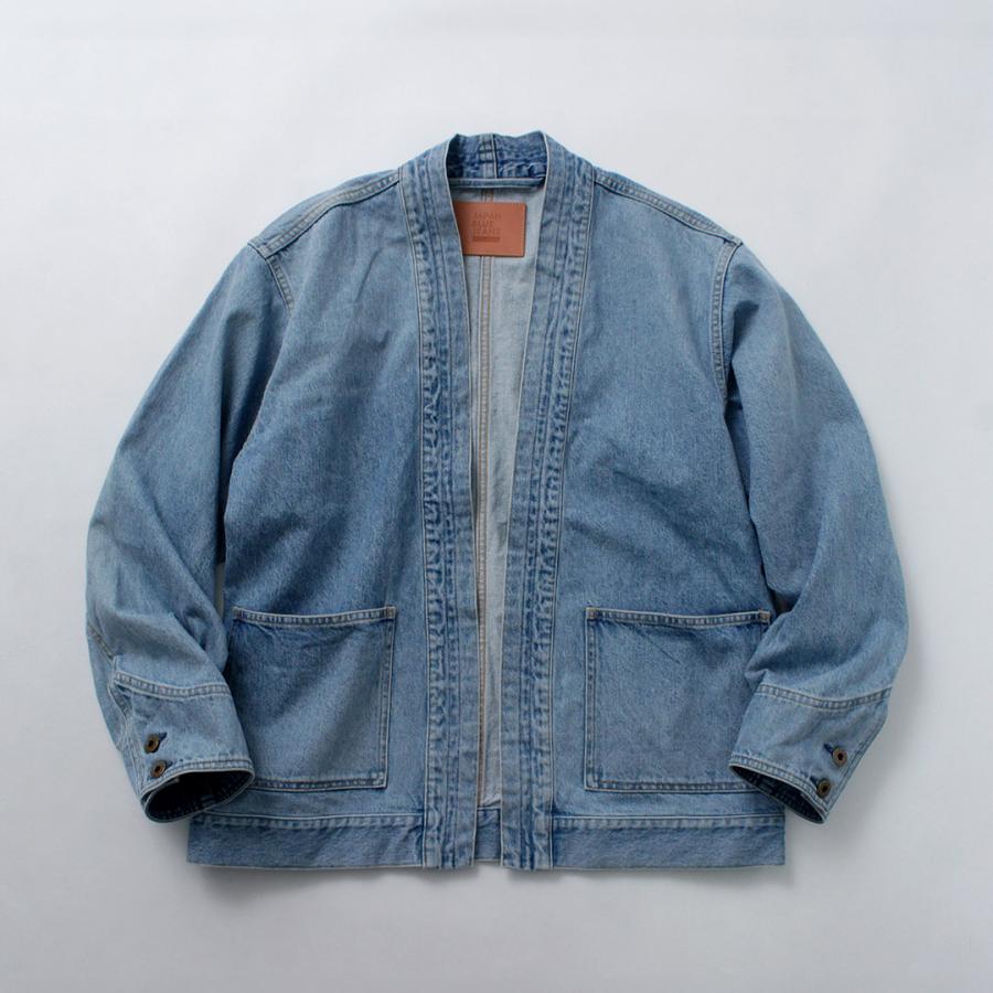 JAPAN BLUE JEANS（ジャパンブルージーンズ） デニム ハオリ JBOT1320 / ジージャン 羽織 メンズ 日本製 Denim Haori | JAPAN BLUE JEANS | 04