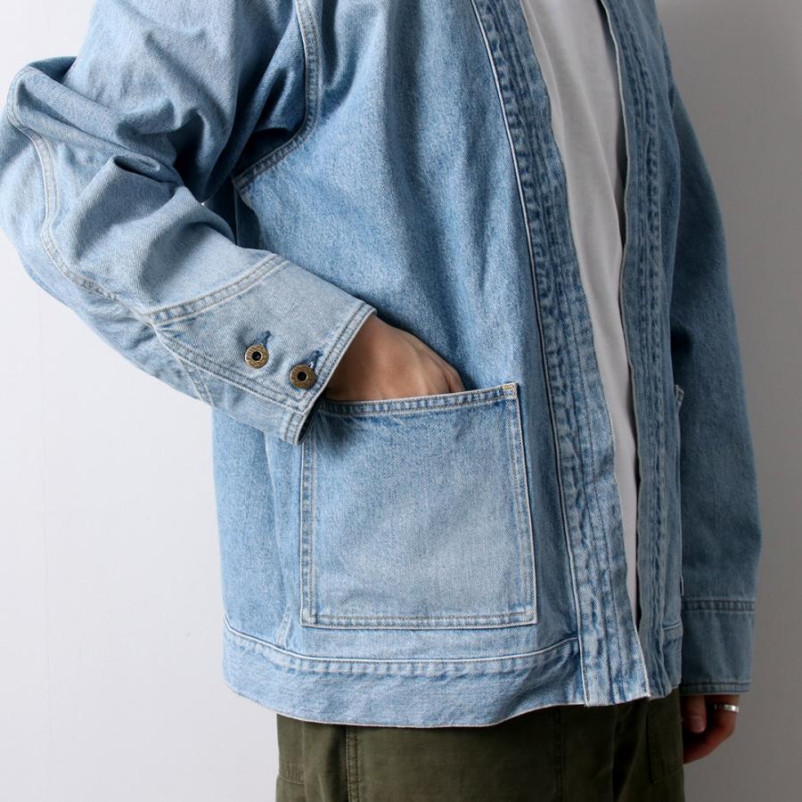 JAPAN BLUE JEANS（ジャパンブルージーンズ） デニム ハオリ JBOT1320 / ジージャン 羽織 メンズ 日本製 Denim Haori | JAPAN BLUE JEANS | 11