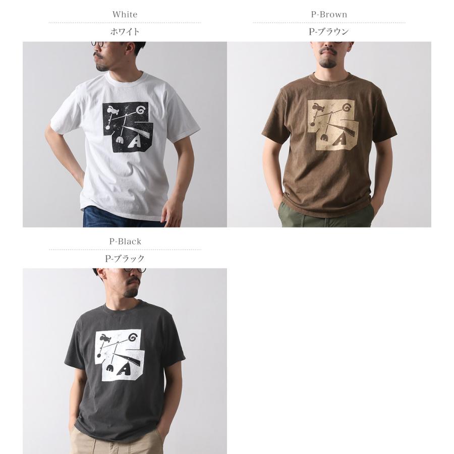 GOOD ON（グッドオン） モバイルアート Tシャツ / メンズ 半袖 アートTシャツ コットン ピグメントダイ 日本製 | GOOD ON | 04