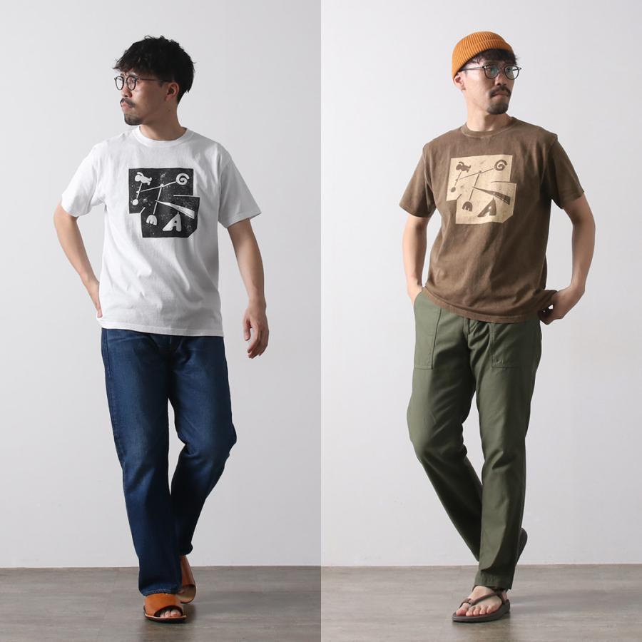 GOOD ON（グッドオン） モバイルアート Tシャツ / メンズ 半袖 アートTシャツ コットン ピグメントダイ 日本製 | GOOD ON | 07