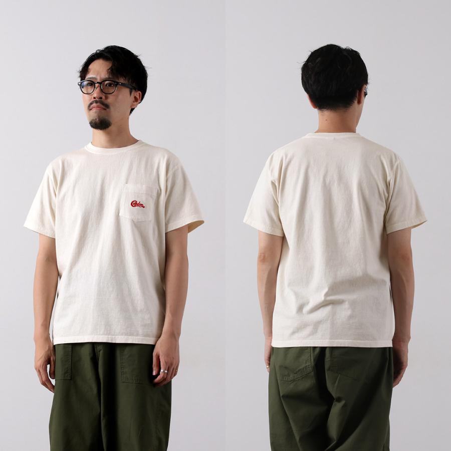 GOOD ON（グッドオン） グッドオン Cロゴ刺繍 Tシャツ / メンズ ポケT 半袖 プリント 日本製 GOOD ON C-LOGO EMB S/S TEE | GOOD ON | 14