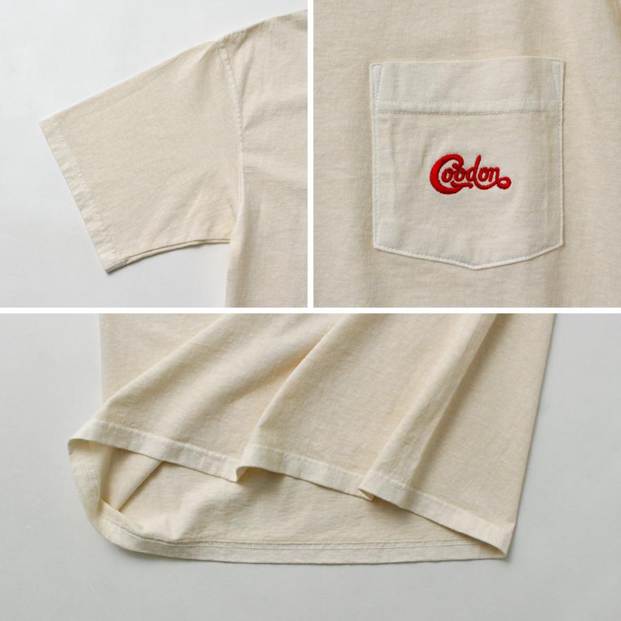 GOOD ON（グッドオン） グッドオン Cロゴ刺繍 Tシャツ / メンズ ポケT 半袖 プリント 日本製 GOOD ON C-LOGO EMB S/S TEE | GOOD ON | 16