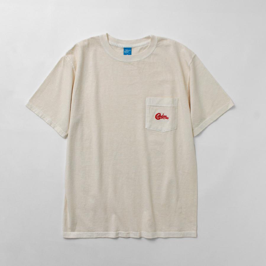 GOOD ON（グッドオン） グッドオン Cロゴ刺繍 Tシャツ / メンズ ポケT 半袖 プリント 日本製 GOOD ON C-LOGO EMB S/S TEE | GOOD ON | 04