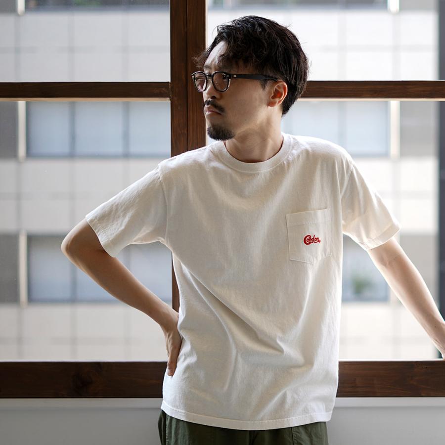 GOOD ON（グッドオン） グッドオン Cロゴ刺繍 Tシャツ / メンズ ポケT 半袖 プリント 日本製 GOOD ON C-LOGO EMB S/S TEE | GOOD ON | 05