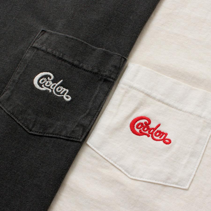 GOOD ON（グッドオン） グッドオン Cロゴ刺繍 Tシャツ / メンズ ポケT 半袖 プリント 日本製 GOOD ON C-LOGO EMB S/S TEE | GOOD ON | 11