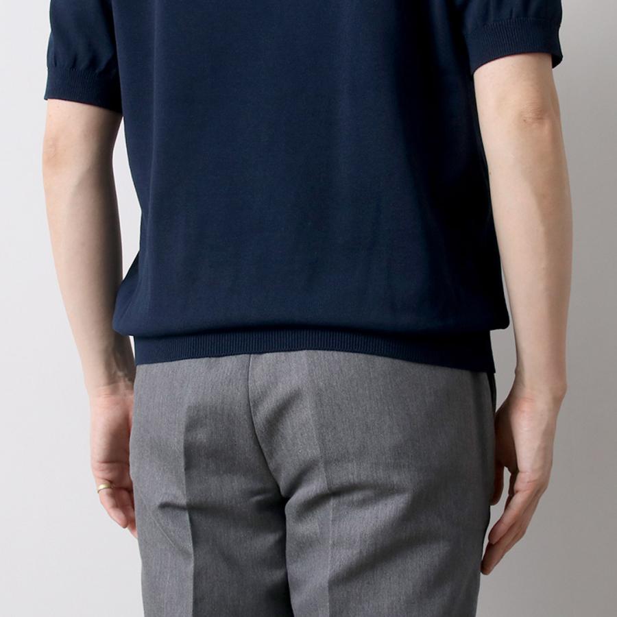 RINASCENTE（リナシェンテ） ハイブリッド ニット スキッパーポロ 日本製 / 半袖 メンズ サマーニット 無地 | Rinascente | 17