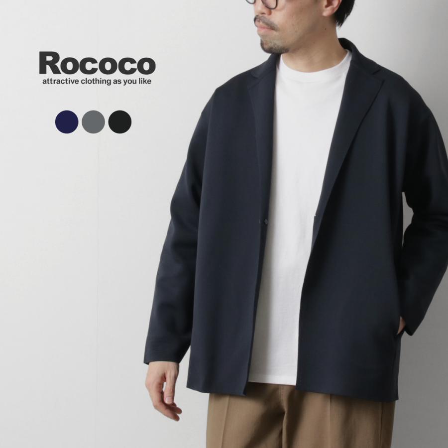 美品✨EPOCA ミラノリブ　ニットジャケット ブラック　40 ROCOCO（ロココ） ミラノリブ ニットジャケット by リナシェンテ