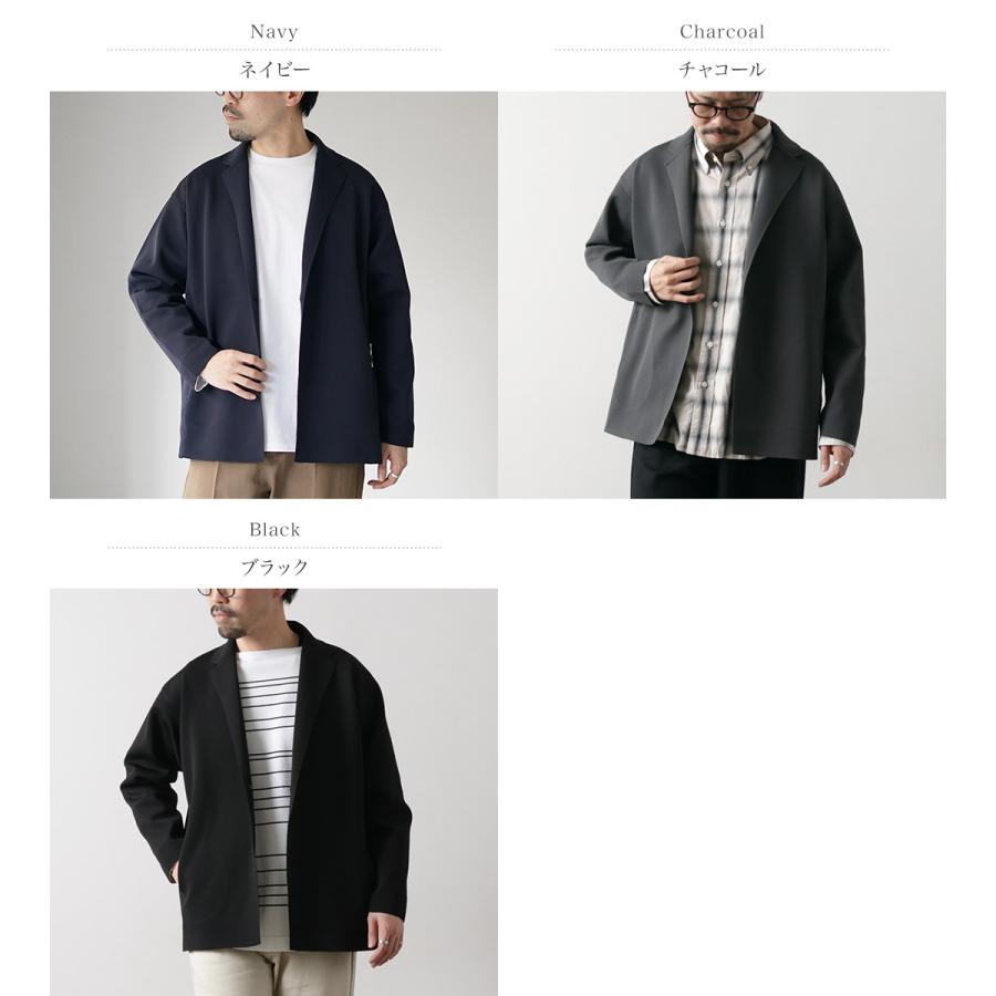 ROCOCO（ロココ） ミラノリブ ニットジャケット by リナシェンテ / テーラード シングル 1つボタン ストレッチ | ROCOCO | 04