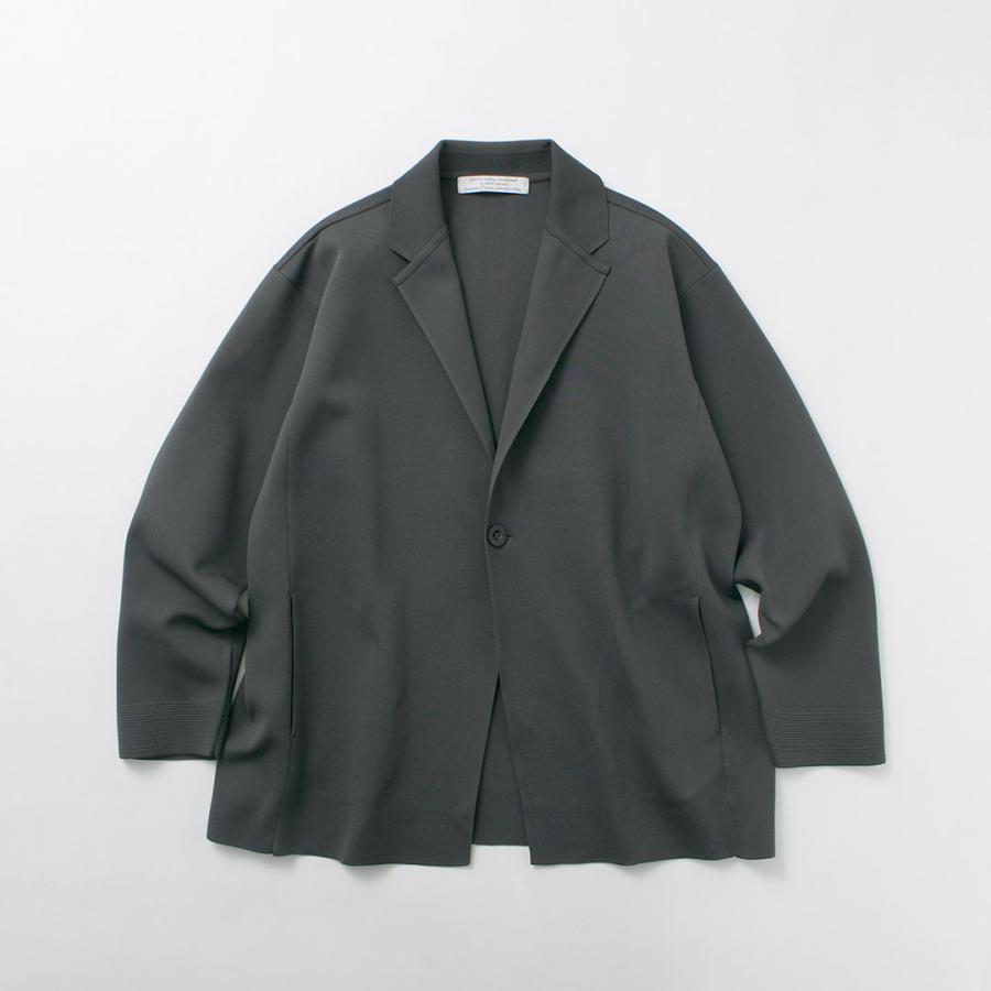 ROCOCO（ロココ） ミラノリブ ニットジャケット by リナシェンテ / テーラード シングル 1つボタン ストレッチ | ROCOCO | 05