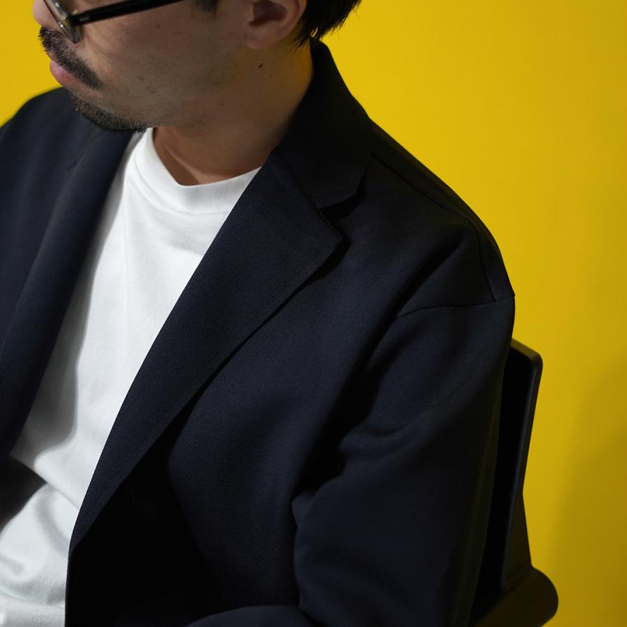 ROCOCO（ロココ） ミラノリブ ニットジャケット by リナシェンテ / テーラード シングル 1つボタン ストレッチ | ROCOCO | 07