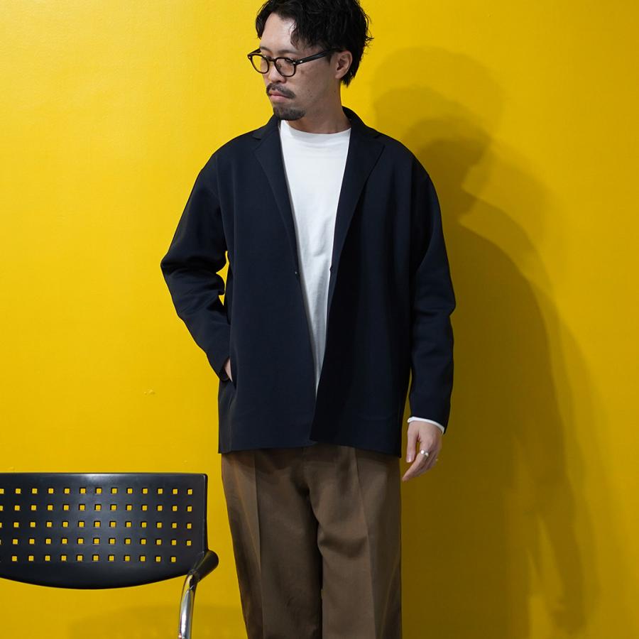 ROCOCO（ロココ） ミラノリブ ニットジャケット by リナシェンテ / テーラード シングル 1つボタン ストレッチ | ROCOCO | 08