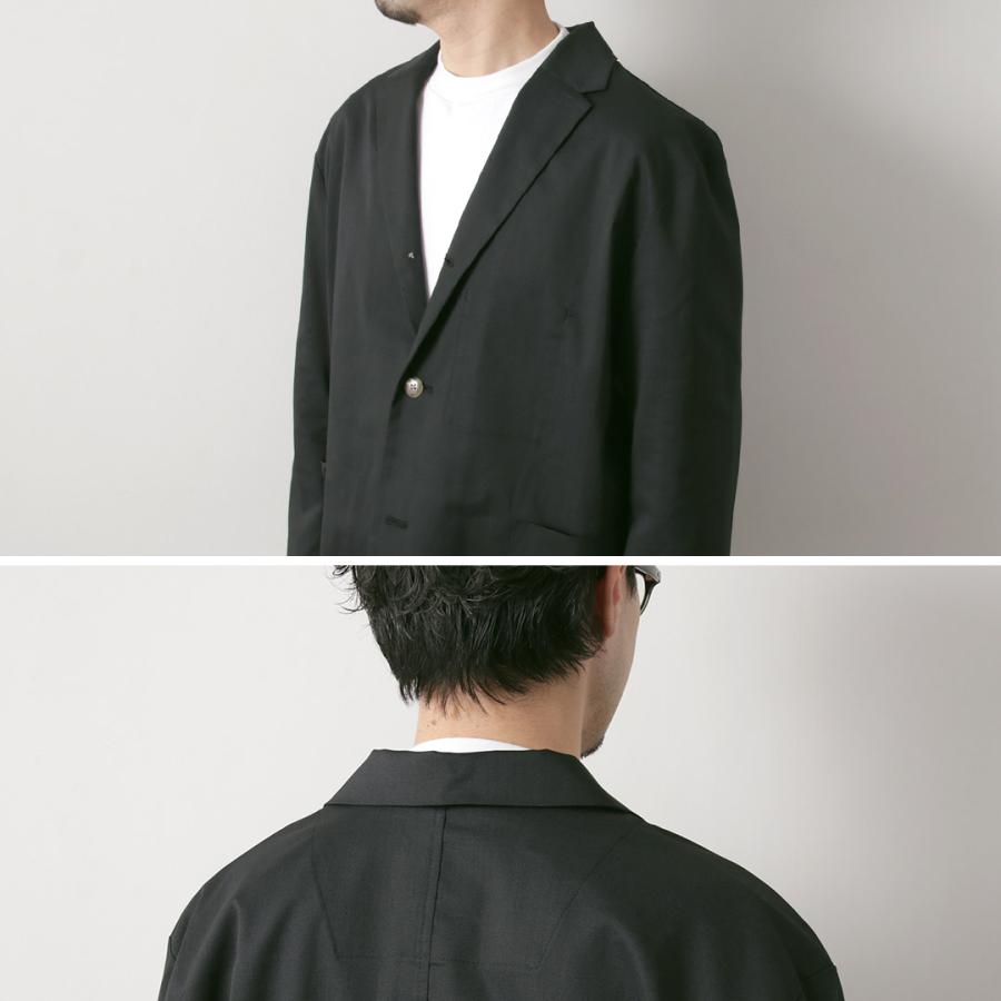 RE MADE IN TOKYO JAPAN（アールイー） ラミーソロテックスツイル 3Bジャケット 1024S-JK / テーラードジャケット 薄手 オフィス 日本製 | Re made in tokyo japan | 09