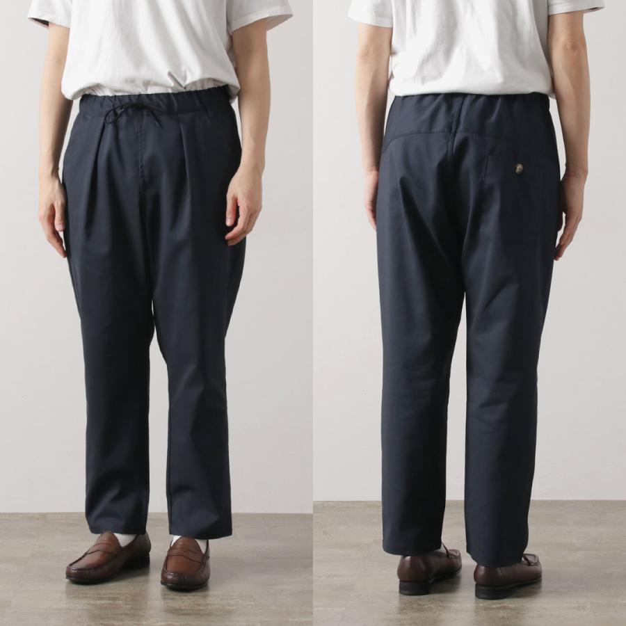 RE MADE IN TOKYO JAPAN（アールイーメイドイントウキョウジャパン） ラミーソロテックスツイル タックパンツ / メンズ | Re made in tokyo japan | 12