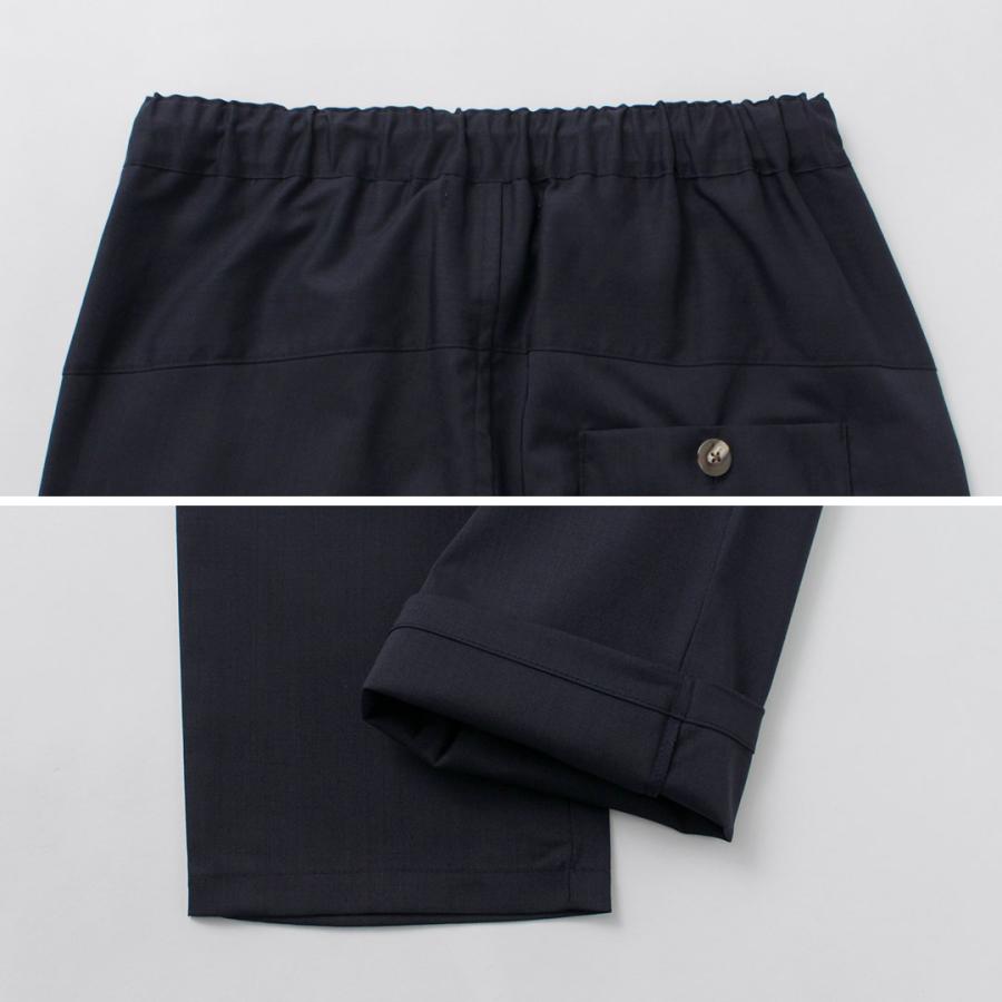 RE MADE IN TOKYO JAPAN（アールイーメイドイントウキョウジャパン） ラミーソロテックスツイル タックパンツ / メンズ | Re made in tokyo japan | 15